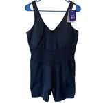 JoyLab NEW Activewear One Piece Bodysuit Charcoal Gray XXL Sporty Compression Photo 1