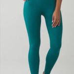Lululemon  Zone In Tight Compression Leggings in Forage Teal - Size 2 Photo 0