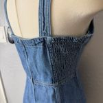 Gap  UltraSoft Denim Maxi Dress, Medium Wash, M 707399 Photo 3