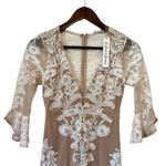 For Love & Lemons  x Free People Temecula White Lace Fit And Flare Mini Dress XS Photo 2