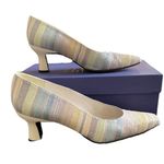 Stuart Weitzman Women’s Jenny Pastel Punjab Silk Pumps With Box Size 8 Photo 0