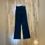 J Brand Gorgeous New Sukey High Rise Wide Leg Tie Waist Black Denim Jeans! Photo 4
