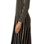 Rachel Roy  Collection Vertical Ribbed Casual Knee Length Dress Photo 5