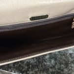 Anne Klein Taupe Leather Envelope Shoulder Bag 11x7" Photo 4