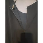 Dana Buchman Black Silk Dress, Women's Size 6, Goth Style, Evening Outfit Photo 5