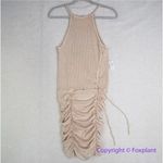 Free People New!  FP One‎ Katya Thermal Tank mini Dress cream, size L Photo 2