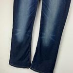 BKE Dakota Womens Dark Wash Bootcut Jeans Sz 25 Thick Stitching Stretch Denim Photo 5