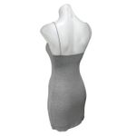 Aritzia Wilfred Free Gray Sleeveless Scoop Neck Cami Camisole Mini Tank Dress S Photo 1