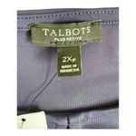 Talbots  Plus Petite Keyhole Tank Top Women’s 2X Petite Navy Blue NWT Photo 5