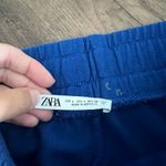 ZARA royal blue sweat shorts Photo 1