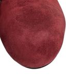 Tods Heels Red Suede High 4” Stiletto Driver Style Size 36 / US 5.5 Photo 5