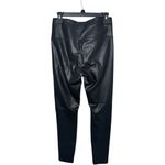 Rachel Zoe Edgy Faux Leather Stretch City Leggings Tummy Control Size 4 Black Photo 2
