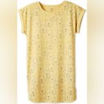 Disney New With Tags  Winnie The Pooh Yellow Nightshirt Tunic Faces Size Medium Photo 1