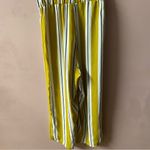 Sweet Wanderer Yellow & White Striped Jumpsuit Size S EUC Photo 12