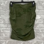 Sundry  Green Camouflage Ruched Pencil Skirt Photo 1