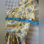 Auguste the Label Olsen Belle Floral Babydoll Mini Dress in Lemon Size 4 Yellow Photo 6