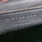 Kurt Geiger Kensington Gunmetal Soft Quilted Leather Medium Crossbody Bag NWT Photo 7