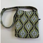 Vera Bradley Retired Cambridge Hipster Crossbody Bag Green/Blue/Navy Adjustable Photo 7