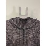 Athleta  Women Size S Grey Heathered Hoodie Thumbholes Zip Pockets‎ Athleisure Photo 3