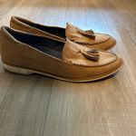 Dr. Shields Black Suede Flat Shoes, Women's Size 11 Tan Photo 6