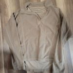Alpine Brown 1/4 Zip Fleece Pull Over Sweater Women's Size M Photo 0