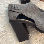 Vince Camuto  Gray Women's Heeled Ankle Boots size 10 excellent condition Photo 2