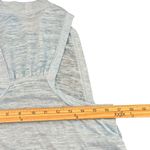 We The Free We The Free Mock Neck Flowy Top Womens S Blue Lightweight Slub Vacation Beach Photo 8