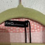 FHQ Pink Polka Dot Midi Shirt Dress Sz S NWT Photo 4
