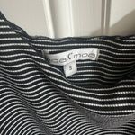 Moa Moa Nordstrom  Black And White Striped Mini Dress Photo 2