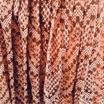 Victoria's Secret Victoria’s Secret Women’s Peach & Tan Pleated Sleeveless Trapeze Dress Photo 12