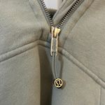Lululemon Jade Grey Half Zip Scuba Hoodie Photo 2