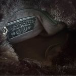 Mayo Chix Y2K Retro Black Faux Fur Crossbody Bag Goth Rave Festival Purse Photo 5