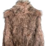 BCBGeneration NEW  Open-Front Faux Fur Vest Cabincore Holiday Winter Travel L Photo 7