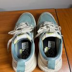 Vans  Ultrarange Vr3 Cush Trellis Teal White Suede Comfort Sneaker W7.5 Photo 5