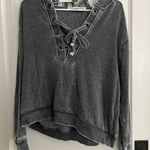 Vintage Havana Lace Up Top Photo 0