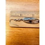 Herkemer Diamond Translucent Montana Agate Sterling Silver Dangle Earrings Photo 6