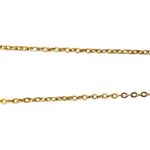 Gold over solid silver Necklace with a 2.0ct Moissanite Pendant Photo 6