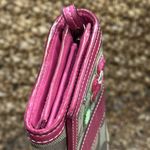 Coach  Signature Monogram Pink & Brown Wallet Photo 3