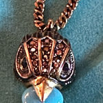 Kurt Geiger  Gold Chain Necklace with Signature Eagle Head Pendant Photo 0