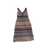 Akemi + Kin Anthropologie  Women's Multicolor Embroidered Midi Dress Size 6 Photo 4
