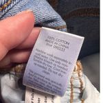 Bullhead High Rise Short Size 24 Light Wash Denim Distressed Jean Shorts Cuffed Blue Photo 4