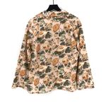 Sundance Flannel Pajama Set Peach Green Florals M Photo 7