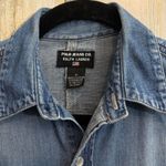 Vintage Women's P Denim Western Shirt Polo Jeans Co. Ralph Lauren Snap Button Blue Photo 4