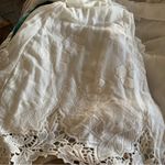 plum pretty sugar robe with floral trim White Size XS Photo 1