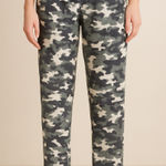 Calvin Klein XL Camo Lounge Pants Pajama Sleep Bottoms Green Gray Cream Photo 0