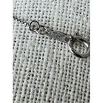 Sterling Silver Pink Lab Sapphire October Birthstone Drop Pendant Necklace NWOT Photo 10