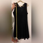 Love Chelsey Love Chesley Black Lace Detail Dress With Lining Photo 3