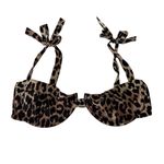 Ganni  Leopard Print Bikini Top Photo 3