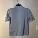 Orvis  women’s short sleeve V-neck top size small cotton/poly Photo 1
