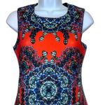 Hunter Bell  Shannon Jewels Print Scuba Sleeveless‎ Above The Knee Dress Size M Photo 4